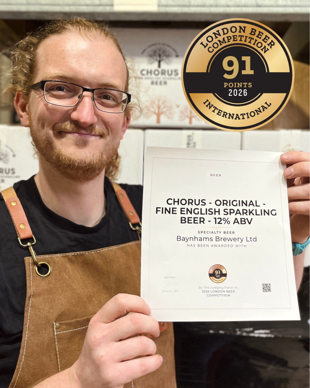 Gold at the London Beer Competition