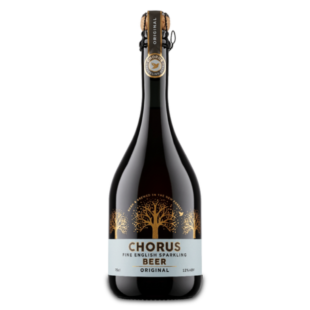 CHORUS Fine English Sparkling Beer, 750ml bottle